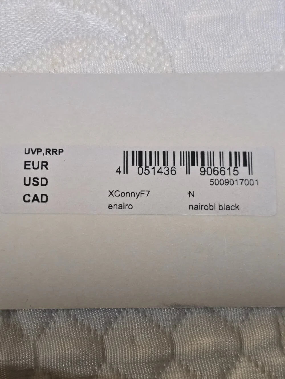 Liebeskind XConnyF7 Nairobi Black Zip Around Leather Wallet NWT